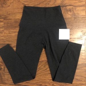 NWT BEYOND YOGA SANDED HIGH WAISTED MIDI LEGGING